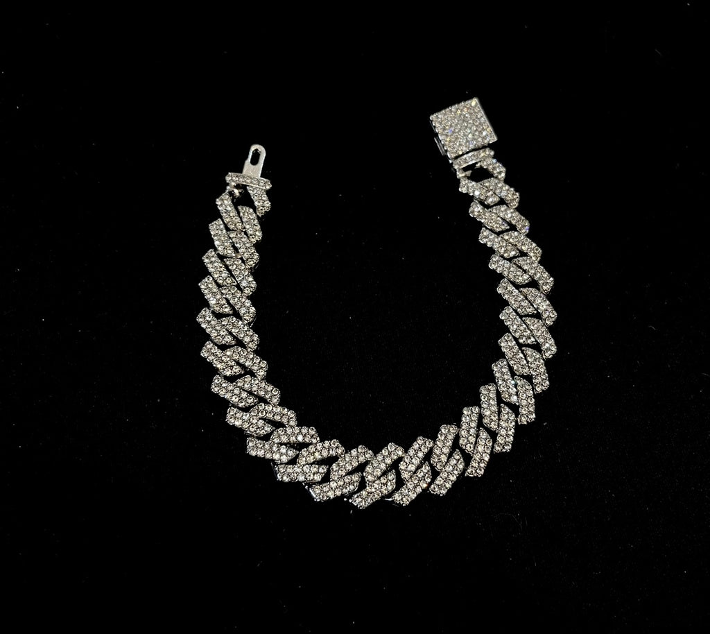 RICH DIAMOND MIAMI BRACELET (Bakır)