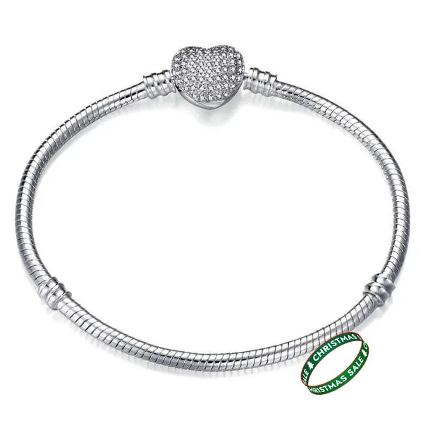 RICH ITALIAN HEART DIAMOND BİLEKLİK (Paslanmaz Çelik)