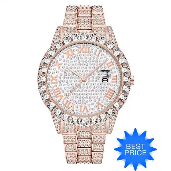 RICH ROSE DIAMOND WATCH