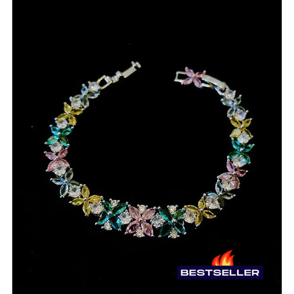 RICH ELITE RAINBOW BRACELET (Zircon)