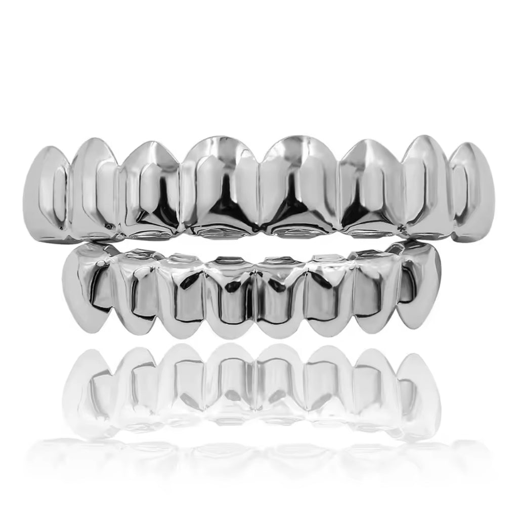 RICH ROYAL SILVER GRILLZ (Special Order)