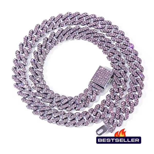 RICH PURPLE MIAMI CHAIN (Ön Sipariş)