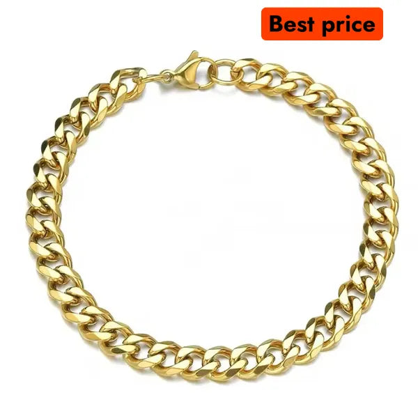 RICH CLASSIC GOLD BİLEKLİK (Paslanmaz Çelik)