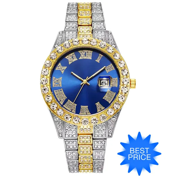 RICH DOUBLE COLOR DARK BLUE WATCH