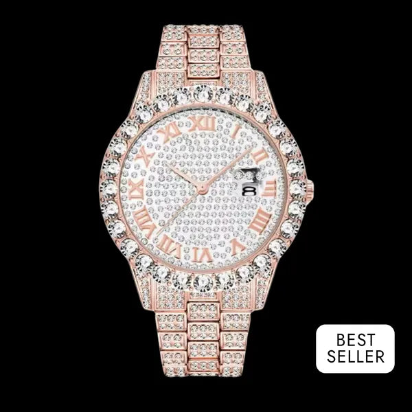 RICH ROSE DIAMOND WATCH