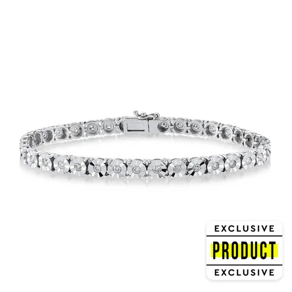 RICH 8K WHITE GOLD DIAMOND 1ct (8K REAL GOLD)