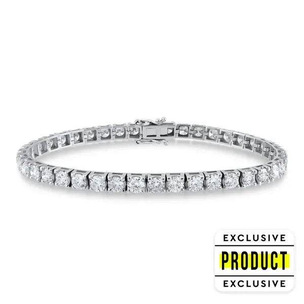 RICH 14K WHITE GOLD DIAMOND 8ct (14K REAL GOLD)