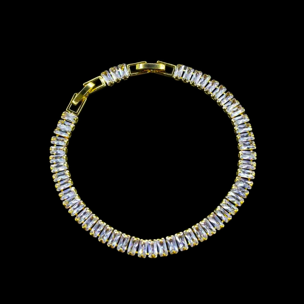 RICH BAGUETTE GOLD DIAMOND (Zircon)