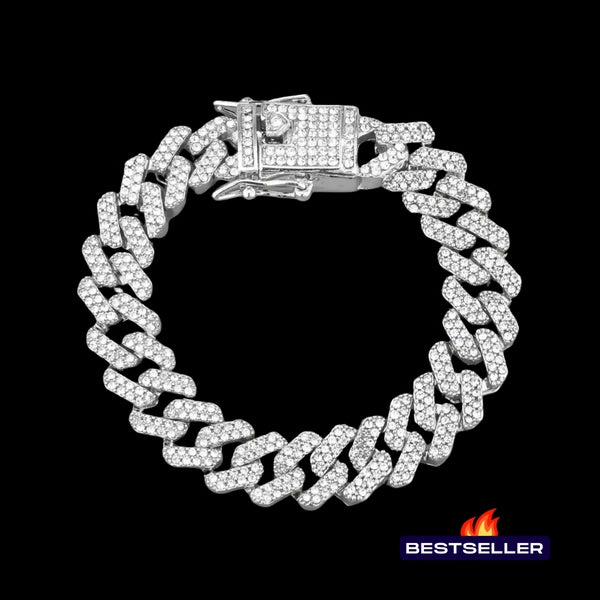 RICH DIAMOND MIAMI BRACELET (Bakır)