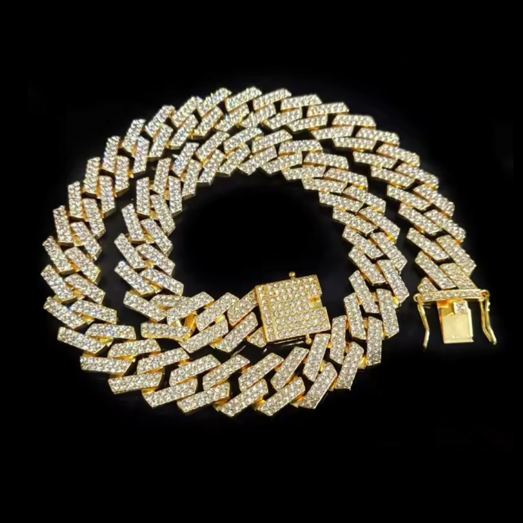 RICH GOLD MIAMI CHAIN 20mm (Ön Sipariş)