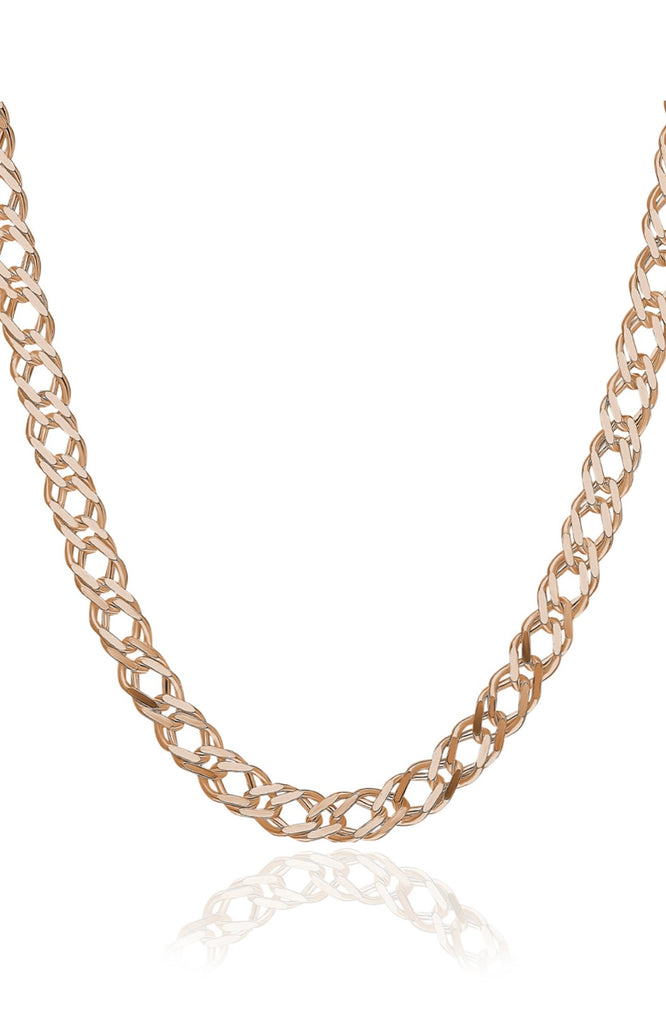 RICH 925k CLASS CHAIN ROSE 6mm (925K REAL SILVER)