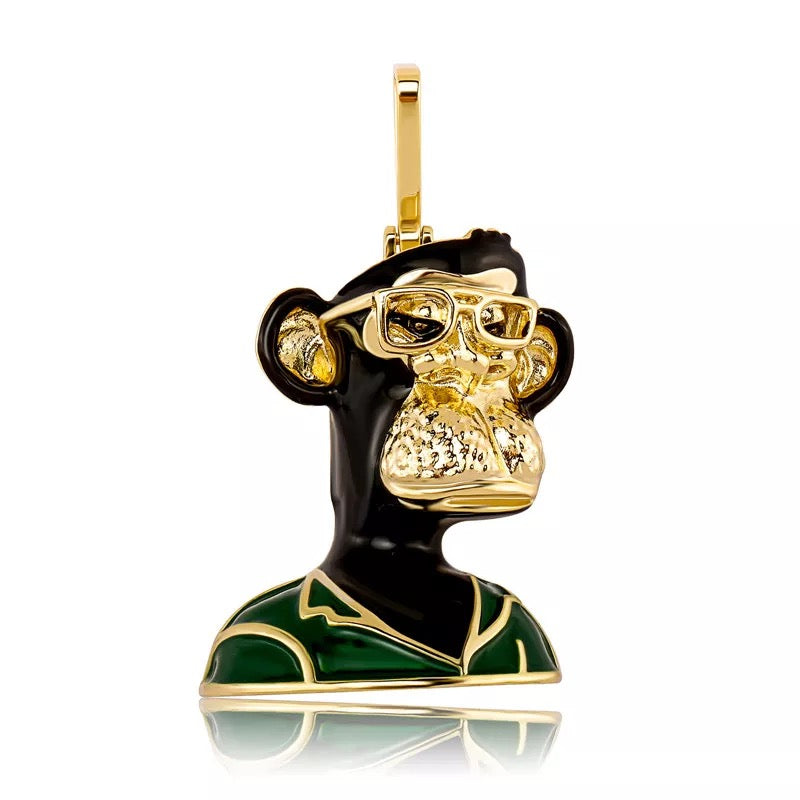 RICH BORED APE No.2 (Gold Plated)