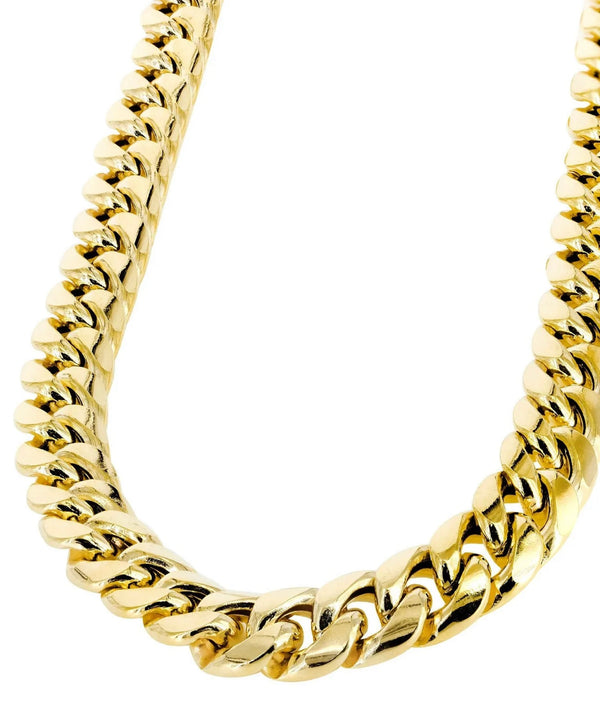 RICH GOLD CHAIN 14K REAL GOLD 7.5mm