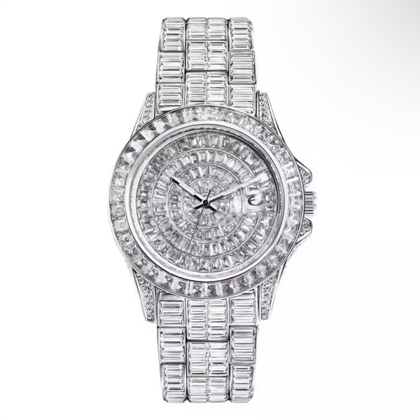 ICE RICH ROYAL BAGUETTE WATCH (Special Order)