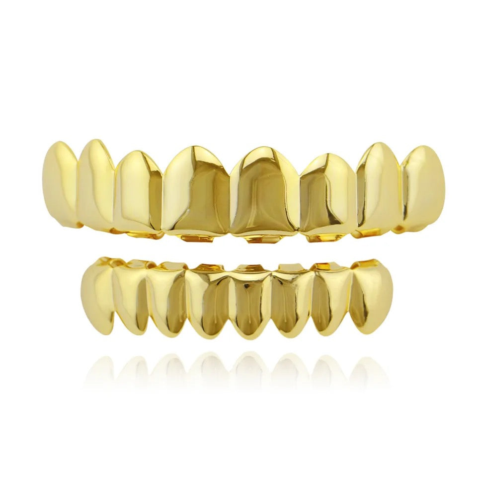 RICH ROYAL GOLD GRILLZ (Gold Plated)